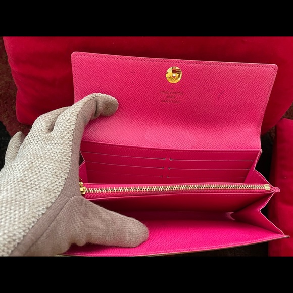 Louis Vuitton multi color Sarah wallet - Picture 6 of 11